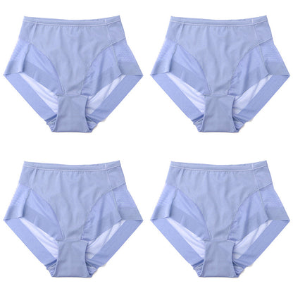 💞Nahtloses Shaping-Höschen aus Eisseide mit hoher Taille👙