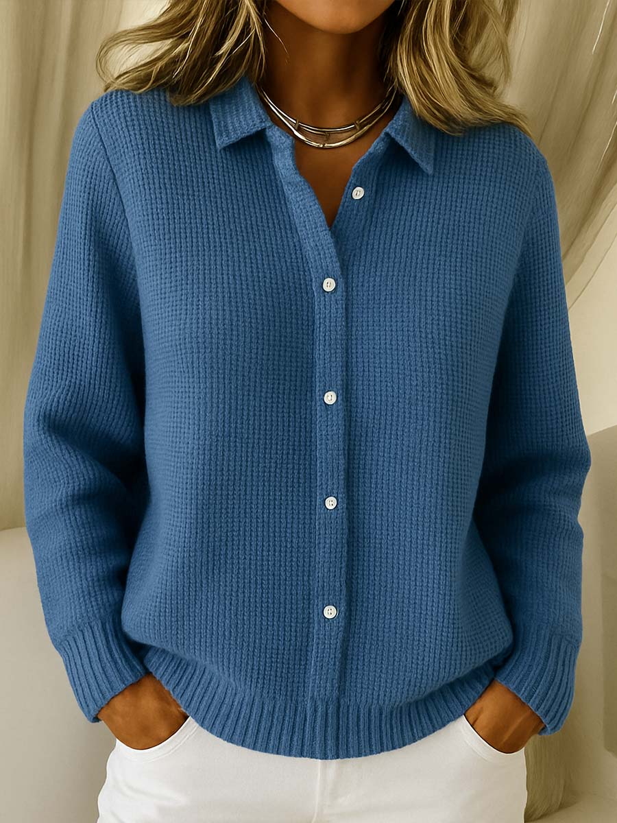 Martha | Strickbluse im lässig-eleganten Stil