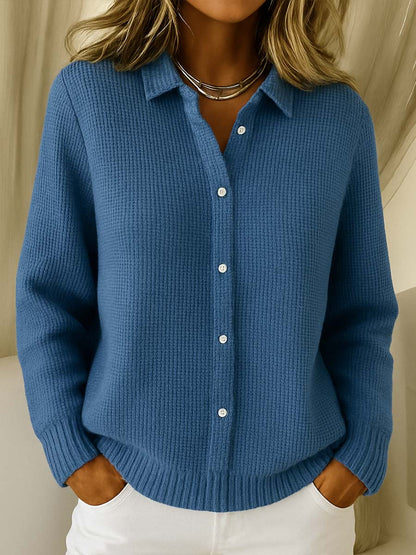 Martha | Strickbluse im lässig-eleganten Stil