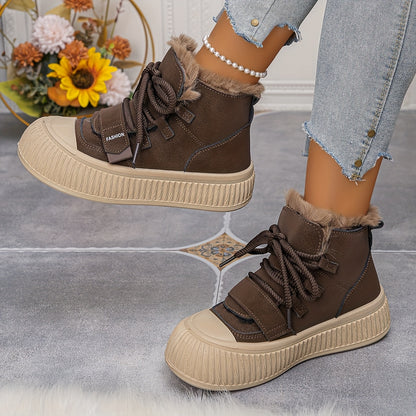 Nora | Gefütterte Mid-Top Winterstiefel