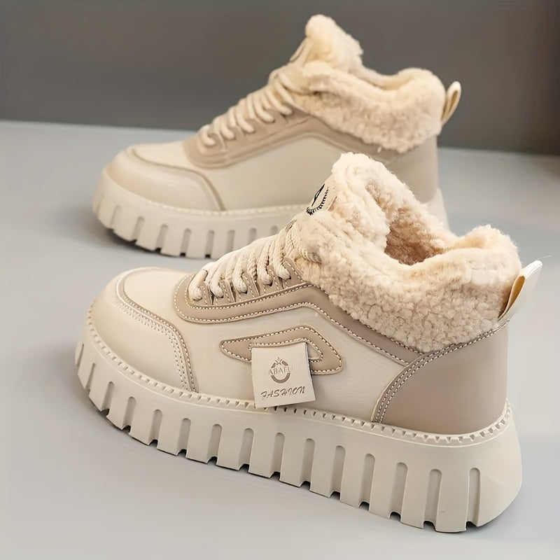 Nova | Gefütterte Mid-Top Sneakers für Damen