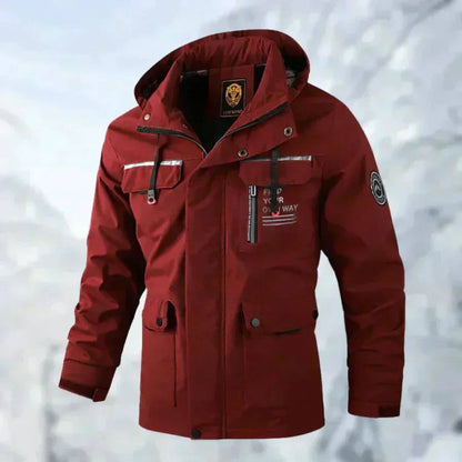 DAVID™ | Wasserdichte Herren Outdoorjacke für Herbst &amp; Winter
