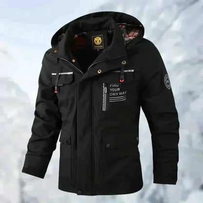 DAVID™ | Wasserdichte Herren Outdoorjacke für Herbst &amp; Winter