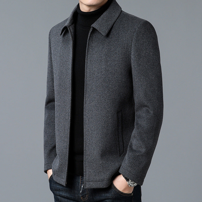 Harvey | Men's Wool Collar Jacket