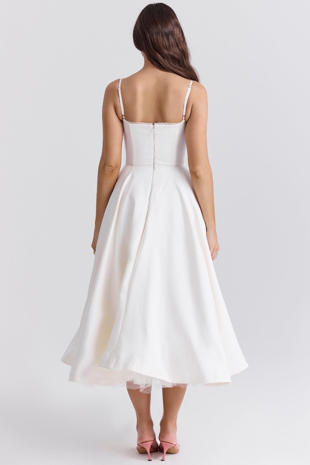 Cindy Tulle Midi Dress