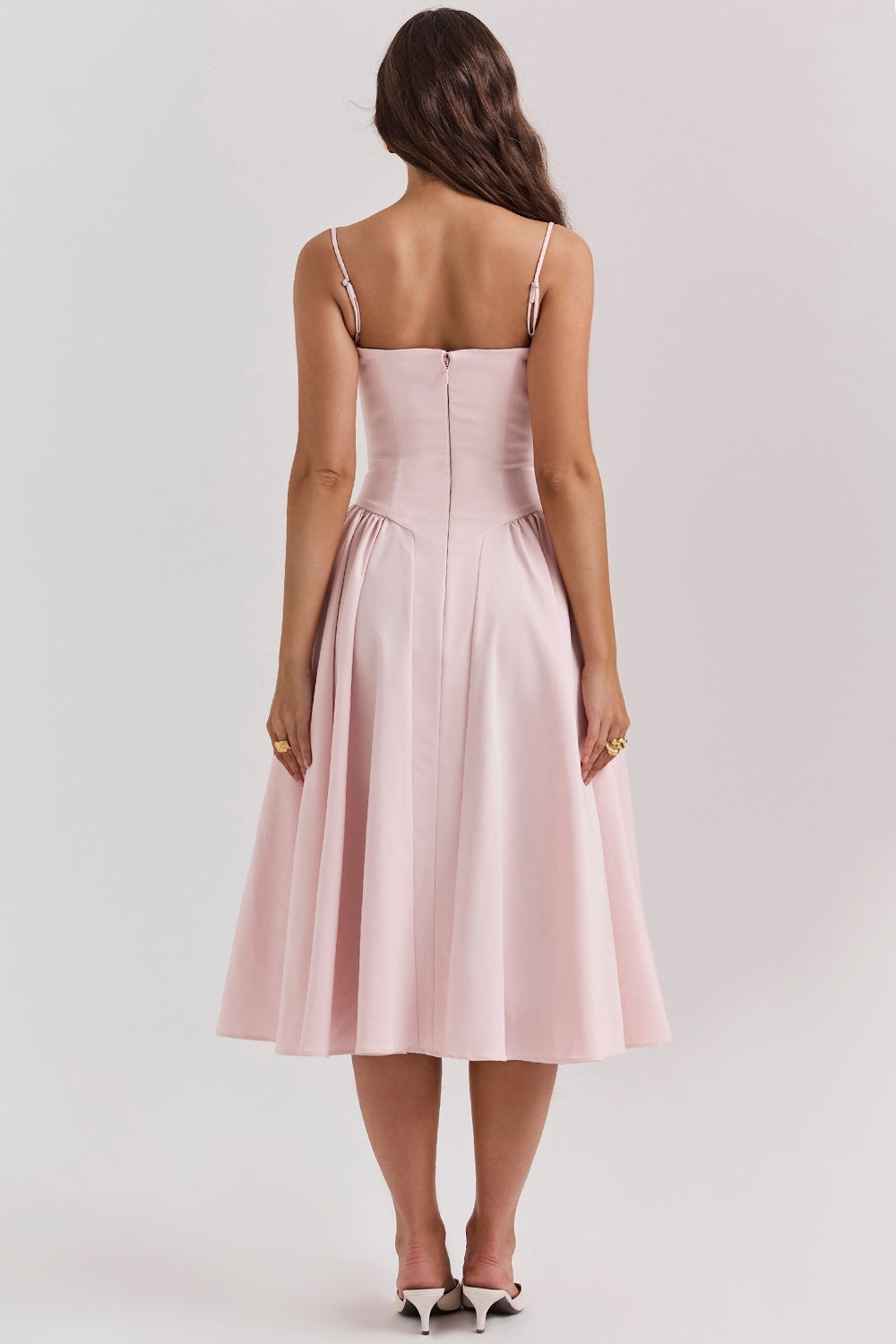 Celine Corset Midi Dress