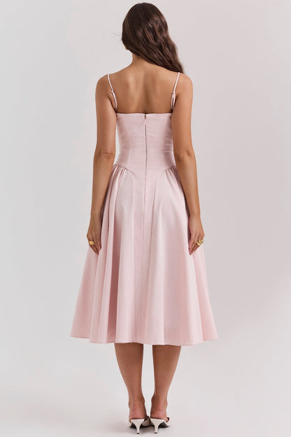 Celine Corset Midi Dress
