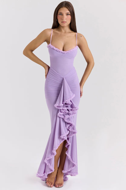 Stella - Ruffled Maxi Dress
