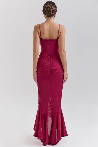 Stella - Ruffled Maxi Dress