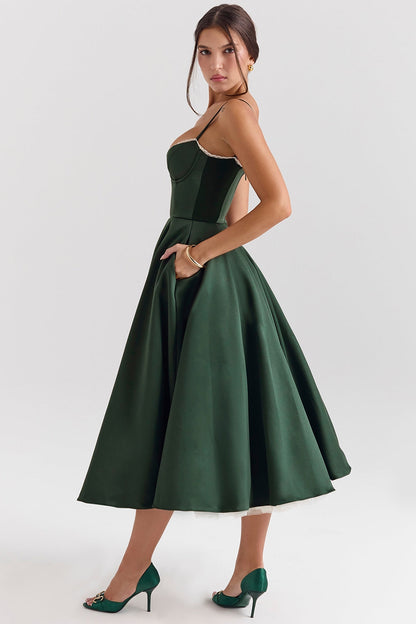 Cindy Tulle Midi Dress