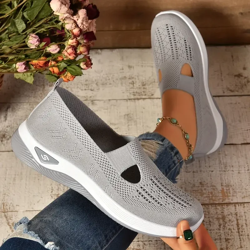 Baskets orthopédiques respirantes pour femme, idéales au quotidien 
