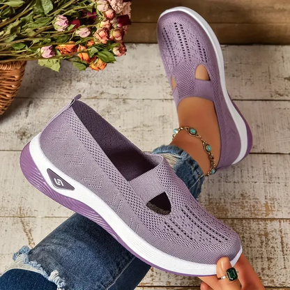 Baskets orthopédiques respirantes pour femme, idéales au quotidien 