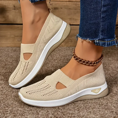 Baskets orthopédiques respirantes pour femme, idéales au quotidien 