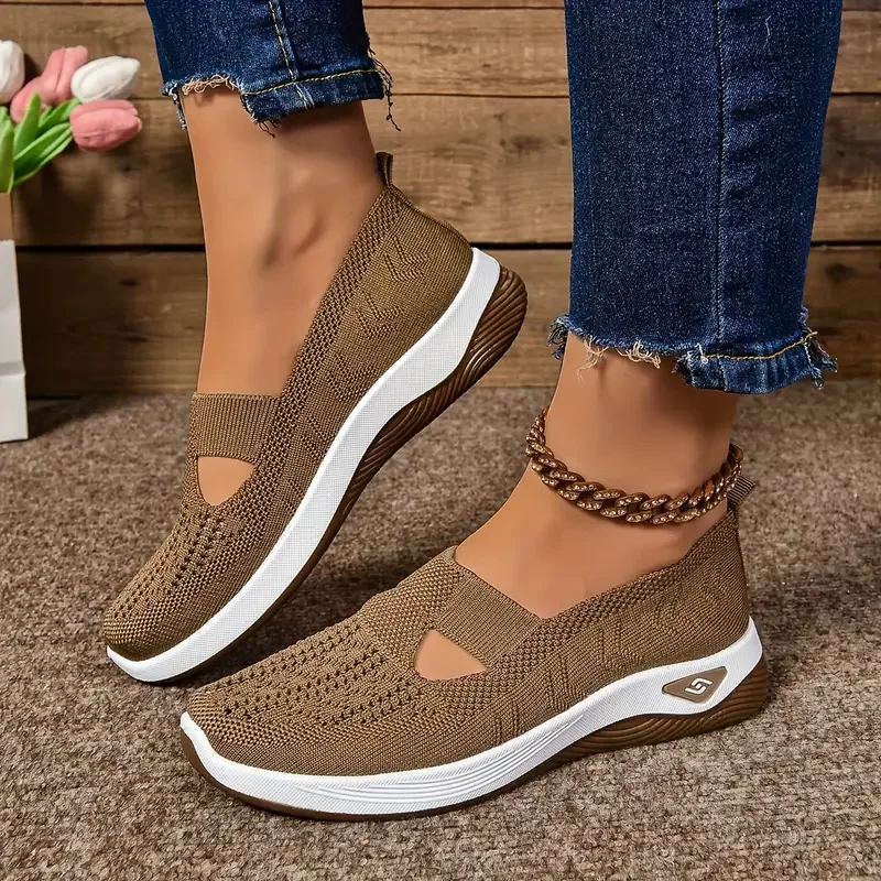 Baskets orthopédiques respirantes pour femme, idéales au quotidien 