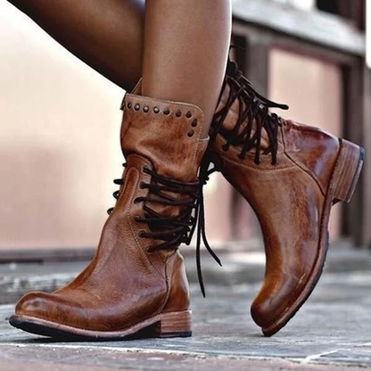 Vintage Schnürstiefel 