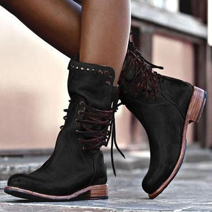 Vintage Schnürstiefel 