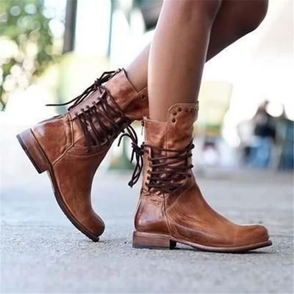 Vintage Schnürstiefel 