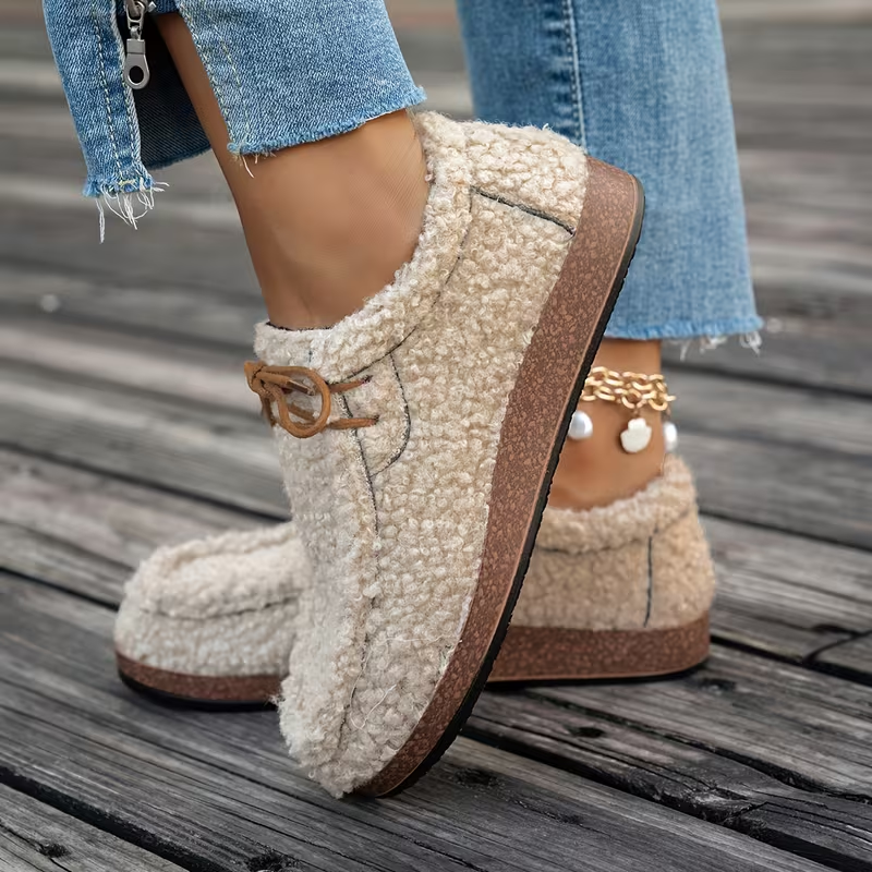 CozyStep | Leichte flauschige Freizeitschuhe