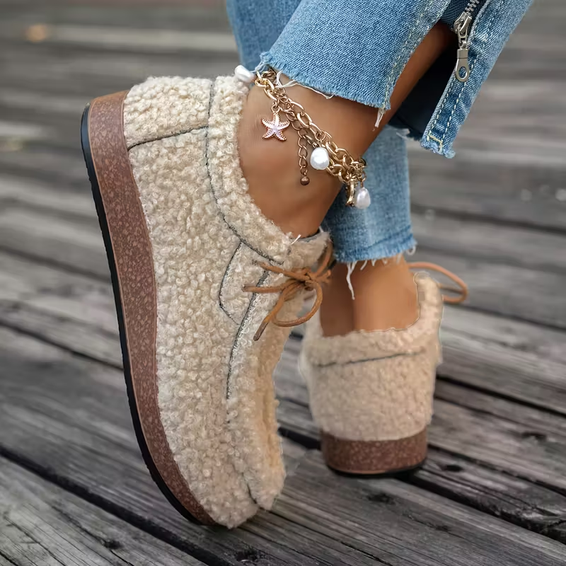 CozyStep | Leichte flauschige Freizeitschuhe