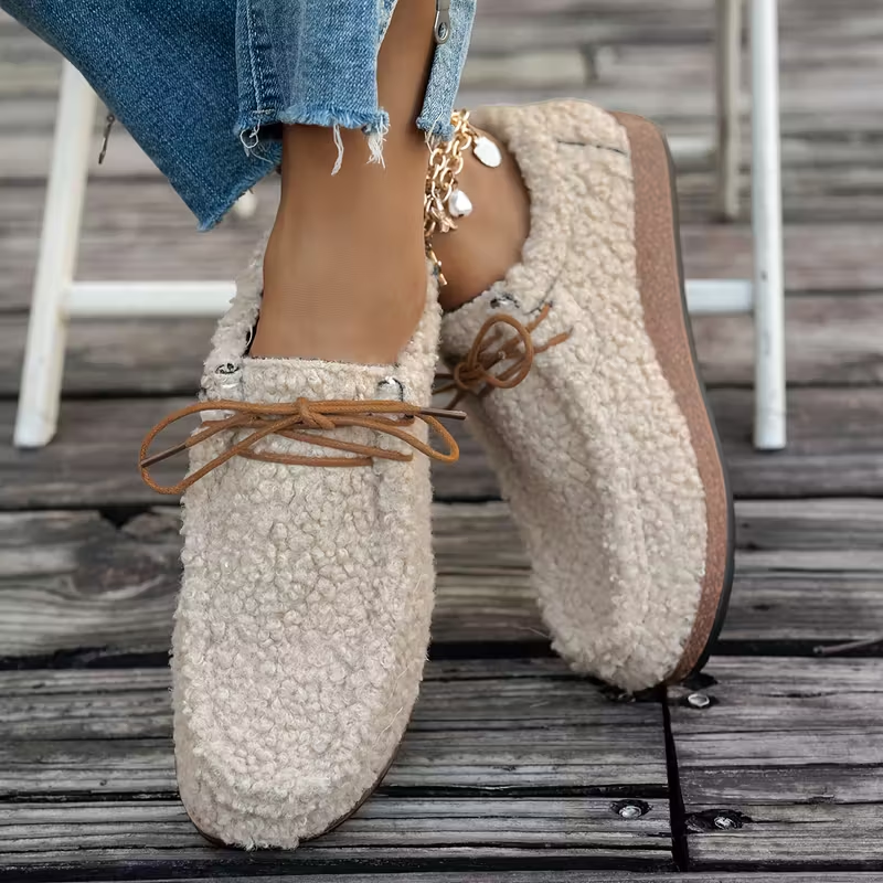 CozyStep | Leichte flauschige Freizeitschuhe