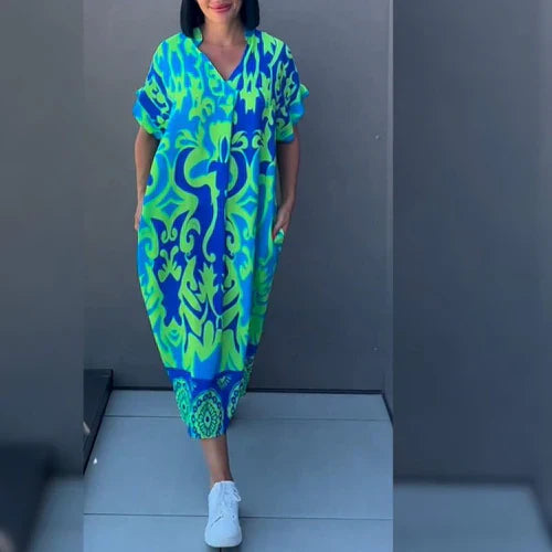 Elena™ - Elegantes Blumenkleid