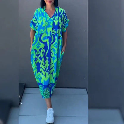 Elena™ - Elegantes Blumenkleid