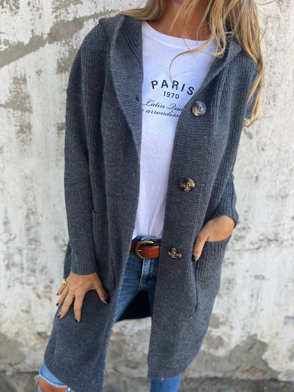 Giselle | Langer Cardigan 
