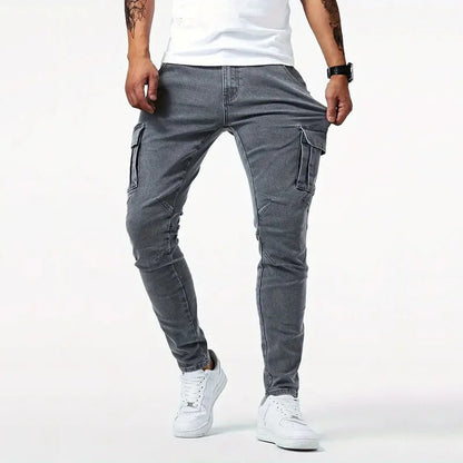 Pantalon cargo slim Kenzi