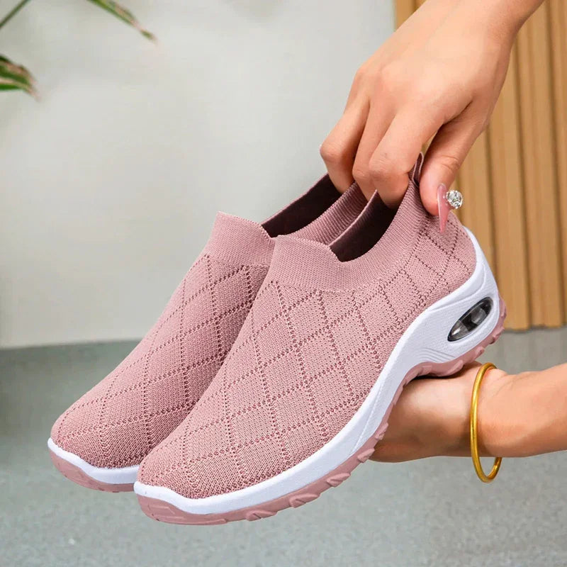 AireStep™ Women’s Orthopedic Slip-On Walking Shoes