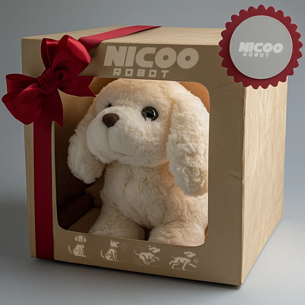 🟢🐶NICOO – Mein realistisches Roboter-Welpenspielzeug 