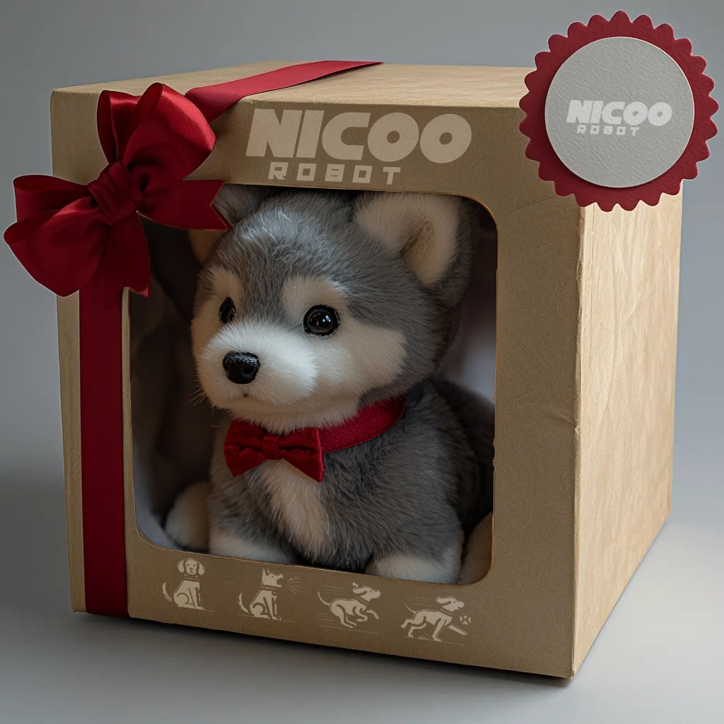 🟢🐶NICOO – Mein realistisches Roboter-Welpenspielzeug 