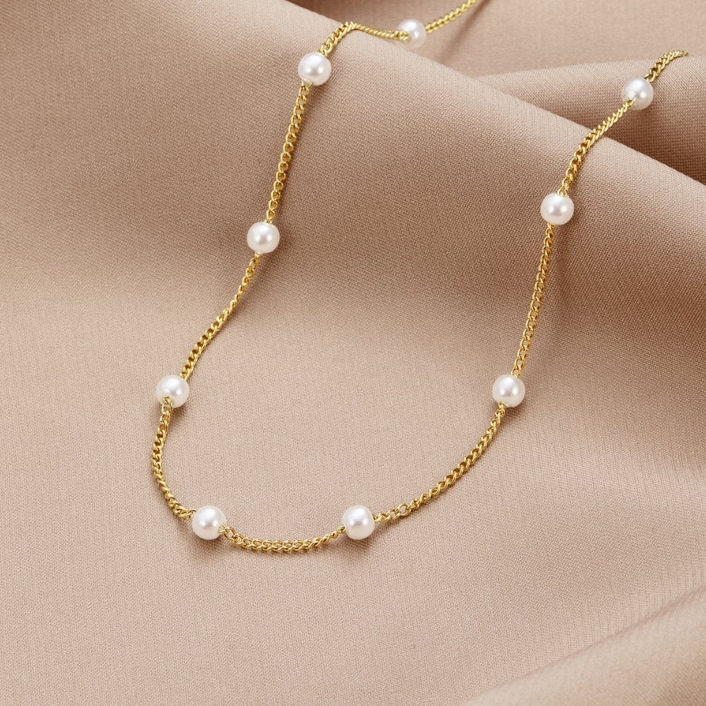 Nura Halskette mit Perle 