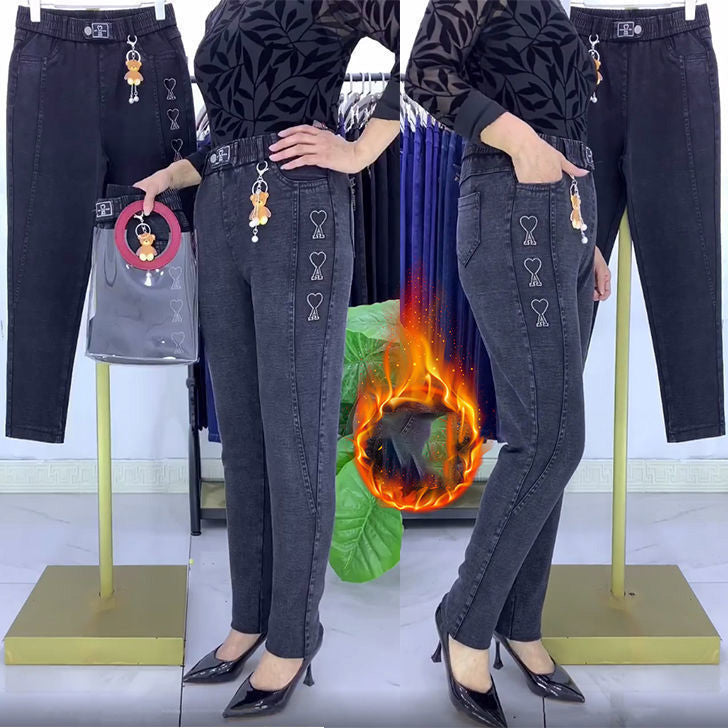 🔥Verstärkte Stretchjeans für Damen 