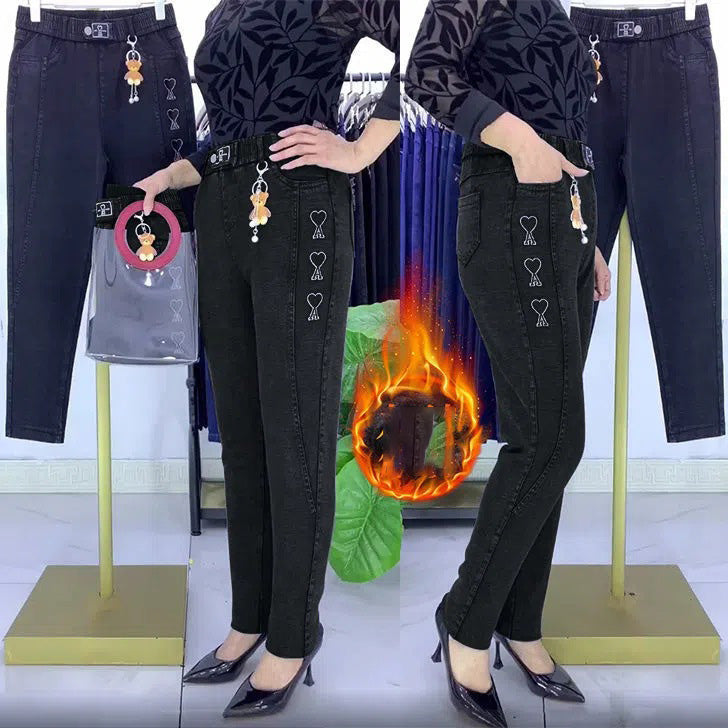 🔥Verstärkte Stretchjeans für Damen 