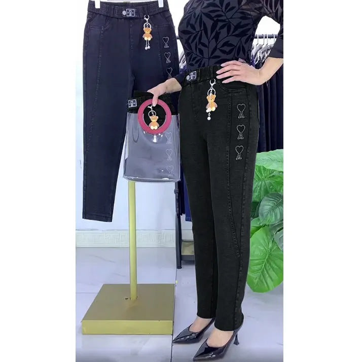 🔥Verstärkte Stretchjeans für Damen 