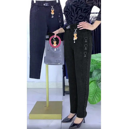 🔥Verstärkte Stretchjeans für Damen 