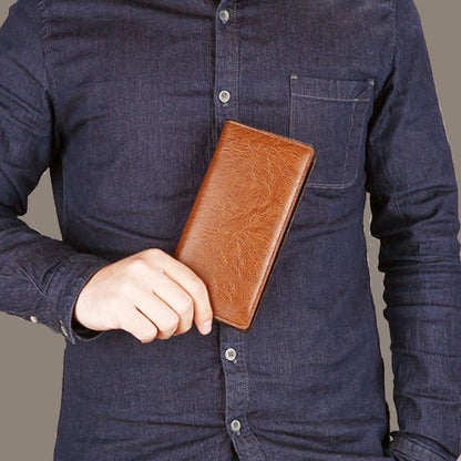 🔥Trendige Umhängetasche für Herren aus PU-Leder mit Geldbörse