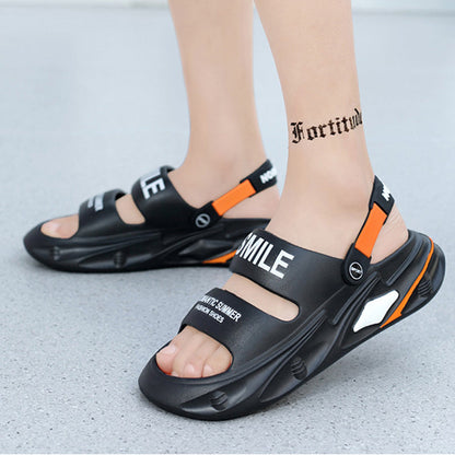 Sandalen mit dicker Sohle und weichem Tragegefühl