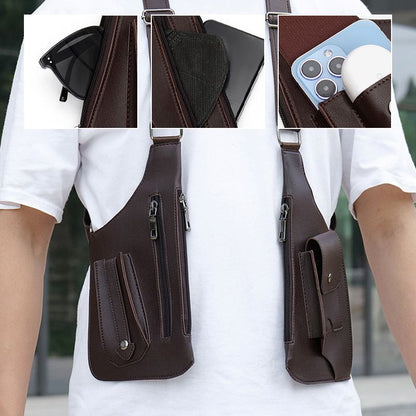 🔥2025 NEUER HEISSER VERKAUF 🔥Taktische Outdoor-Tasche mit doppeltem Schultergurt und mehreren Taschen und Diebstahlschutz