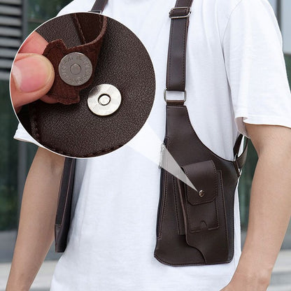 🔥2025 NEUER HEISSER VERKAUF 🔥Taktische Outdoor-Tasche mit doppeltem Schultergurt und mehreren Taschen und Diebstahlschutz