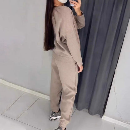 💝Damen-Strass-Sweatshirt und zweiteiliges Set