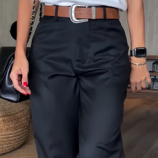 MATHILDA | GESTREIFTE ANZUGHOSE