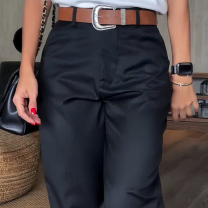 MATHILDA | GESTREIFTE ANZUGHOSE