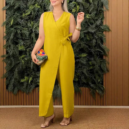 LILIANNA | STYLISH ENVELOPE JUMPSUIT – EFFORTLESS CLASS