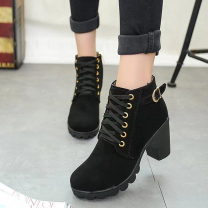AVA | Damenstiefel mit Blockabsatz