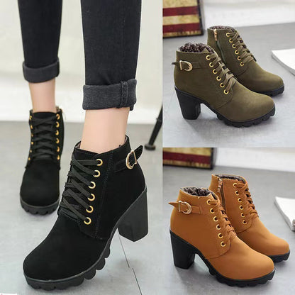AVA | Damenstiefel mit Blockabsatz