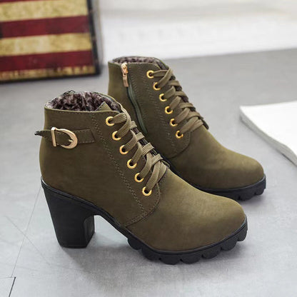 AVA | Damenstiefel mit Blockabsatz