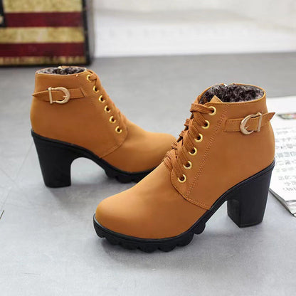 AVA | Damenstiefel mit Blockabsatz