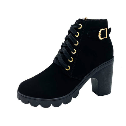 AVA | Damenstiefel mit Blockabsatz