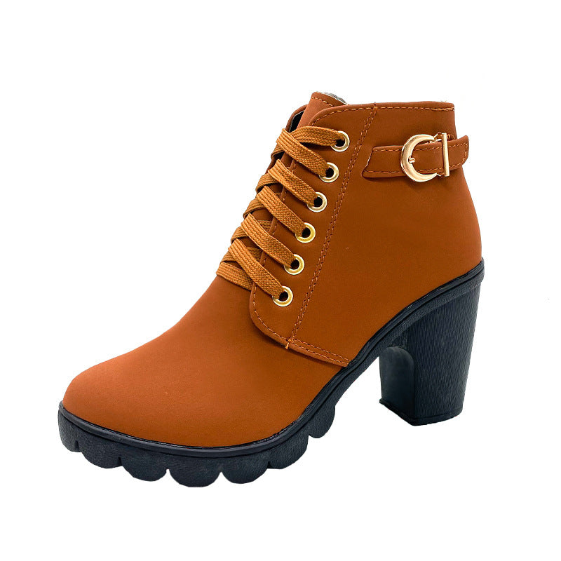 AVA | Damenstiefel mit Blockabsatz